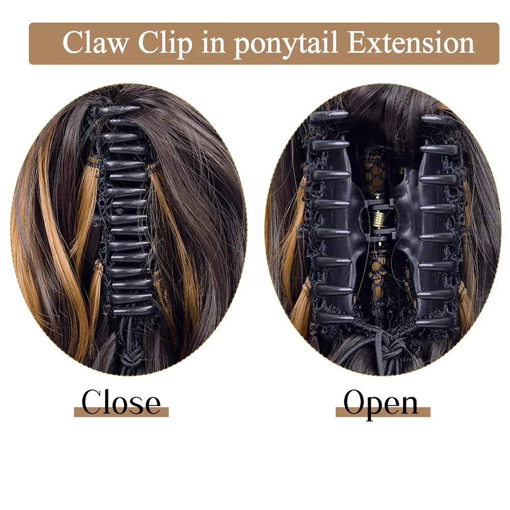 20 Inch Synthetic Claw Clip - Image 3