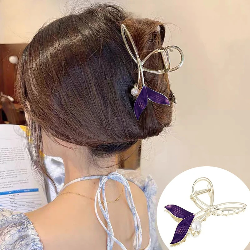 20 Styles Fish Tail Hair Claw - Image 17