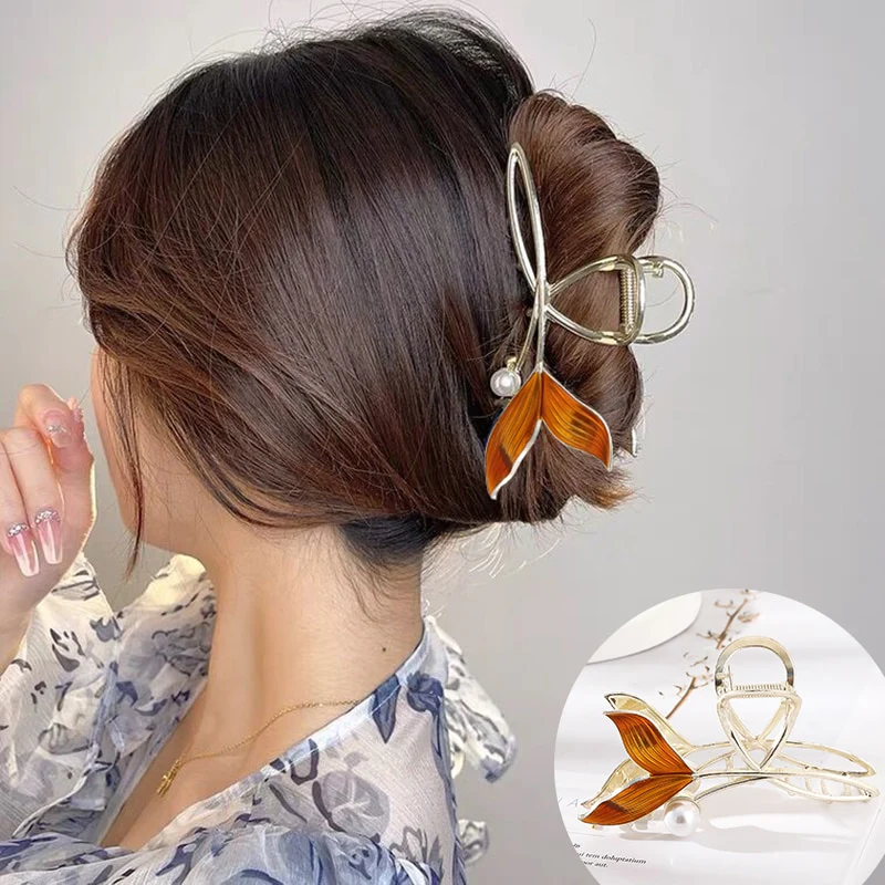 20 Styles Fish Tail Hair Claw - Image 21