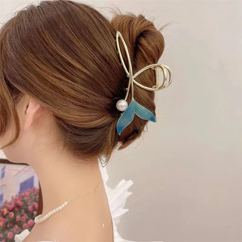 20 Styles Fish Tail Hair Claw - Image 28