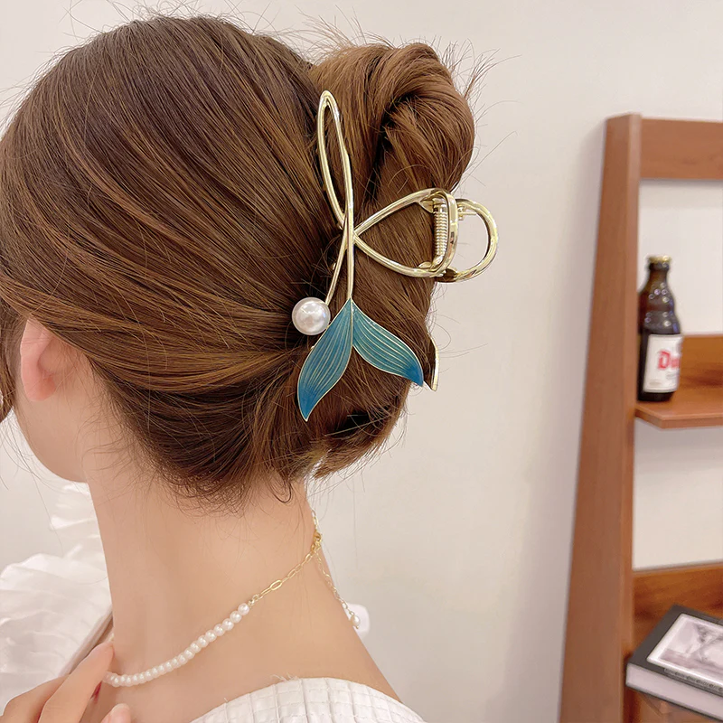 20 Styles Fish Tail Hair Claw - Image 36