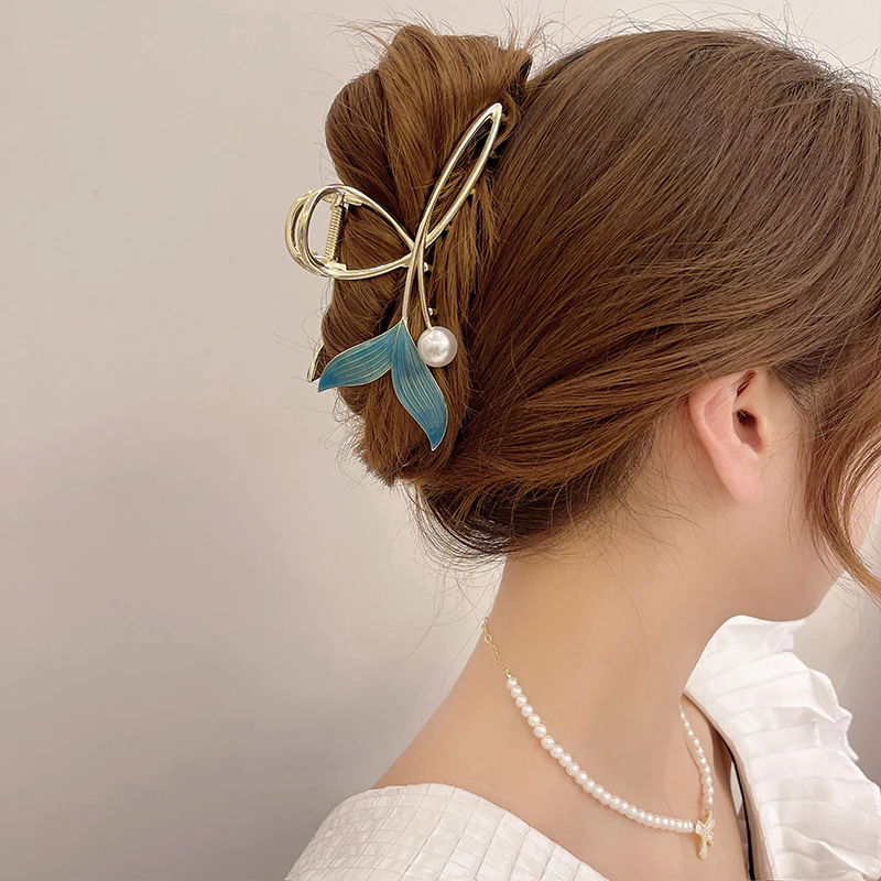20 Styles Fish Tail Hair Claw - Image 37