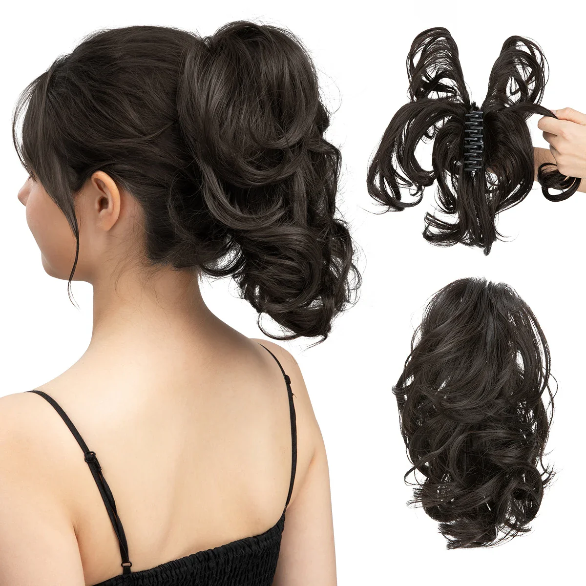 20 Styles Synthetic Claw Clip - Image 10