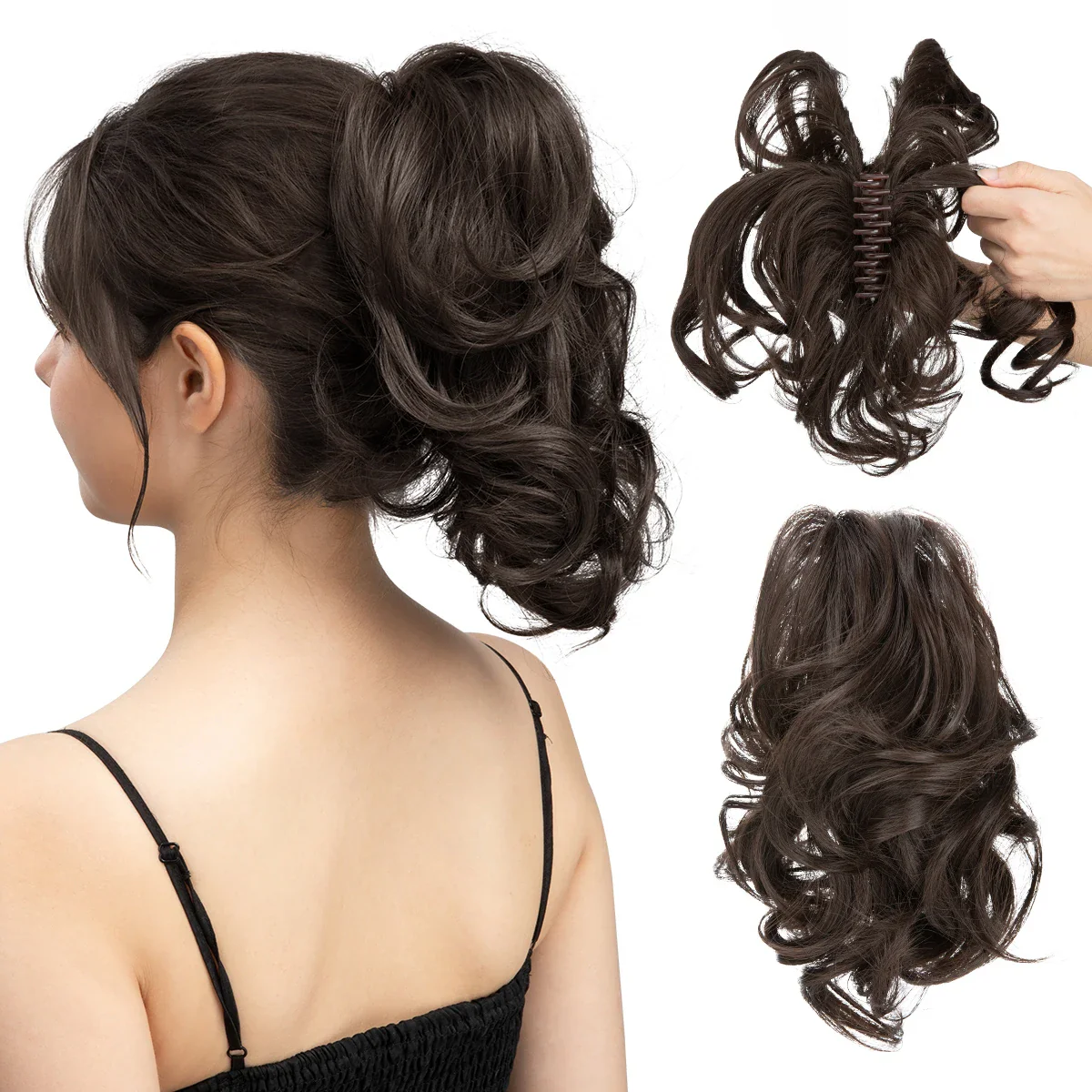 20 Styles Synthetic Claw Clip - Image 13