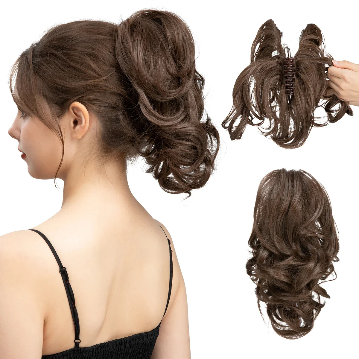 20 Styles Synthetic Claw Clip - Image 15