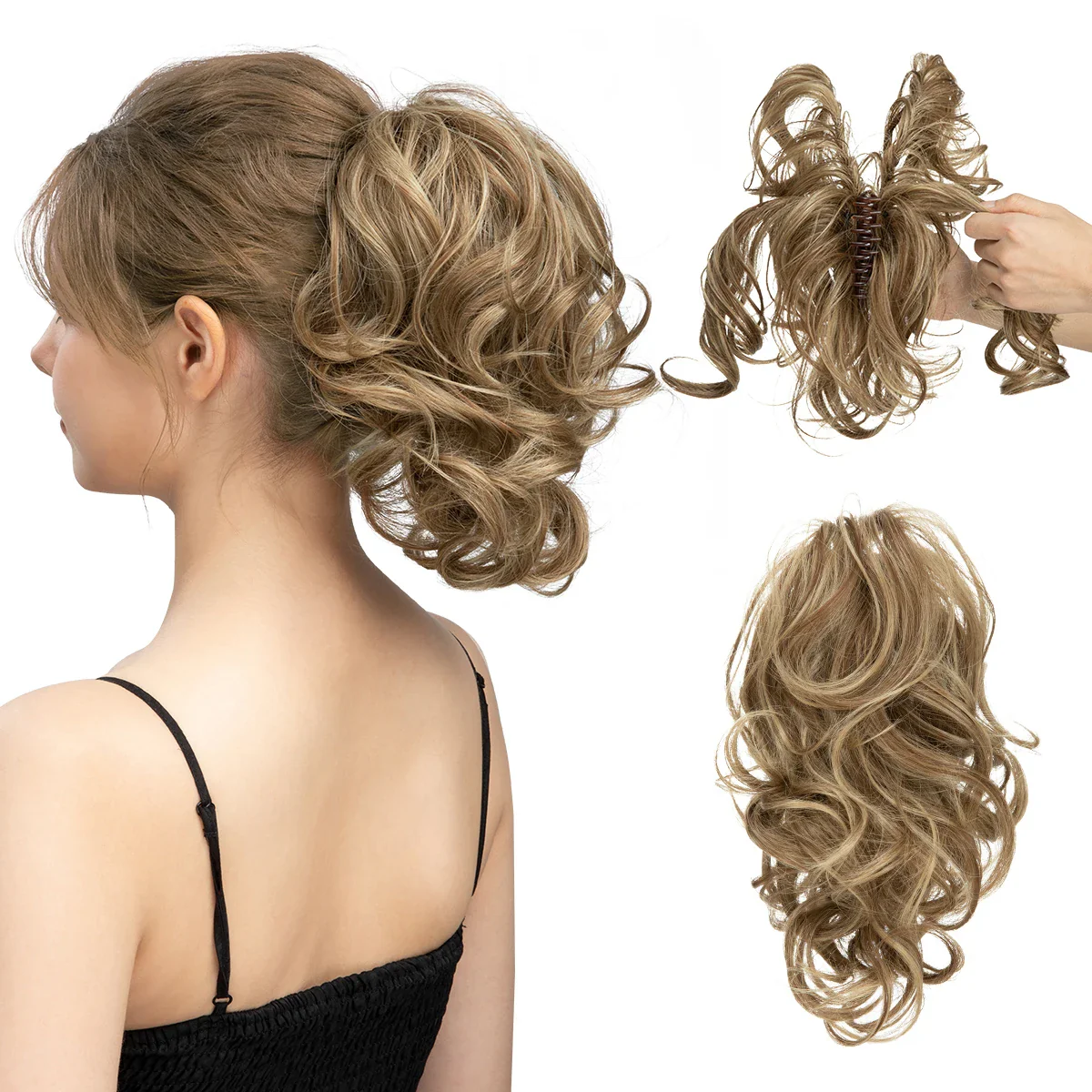 20 Styles Synthetic Claw Clip - Image 19