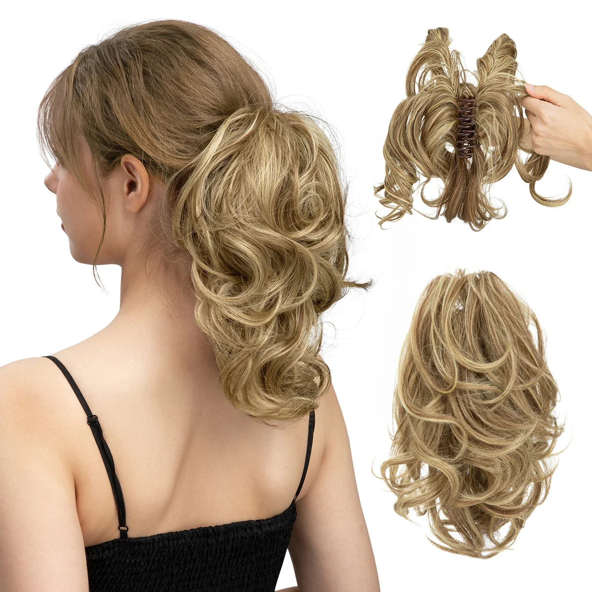 20 Styles Synthetic Claw Clip - Image 20