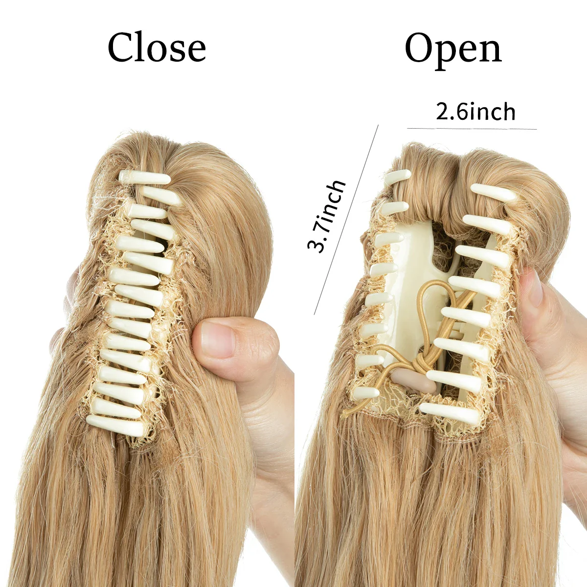 20 Styles Synthetic Claw Clip - Image 3