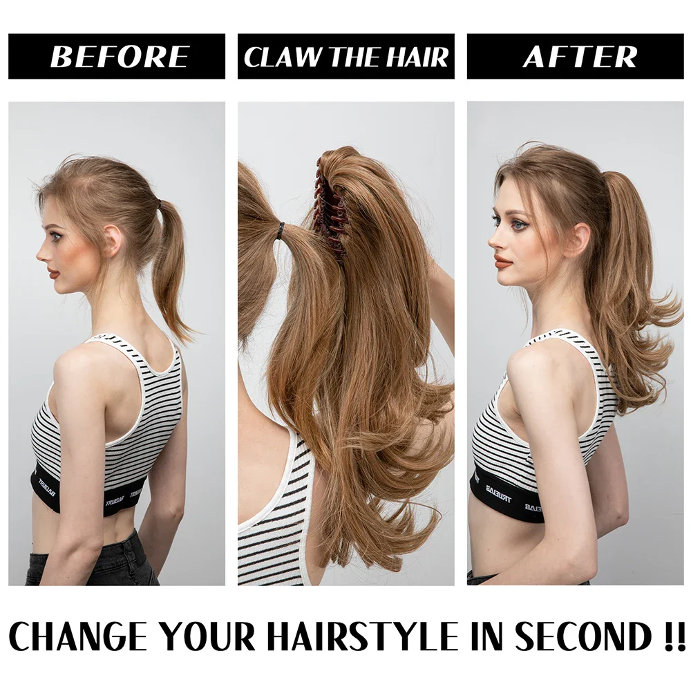 20 Styles Synthetic Claw Clip - Image 4
