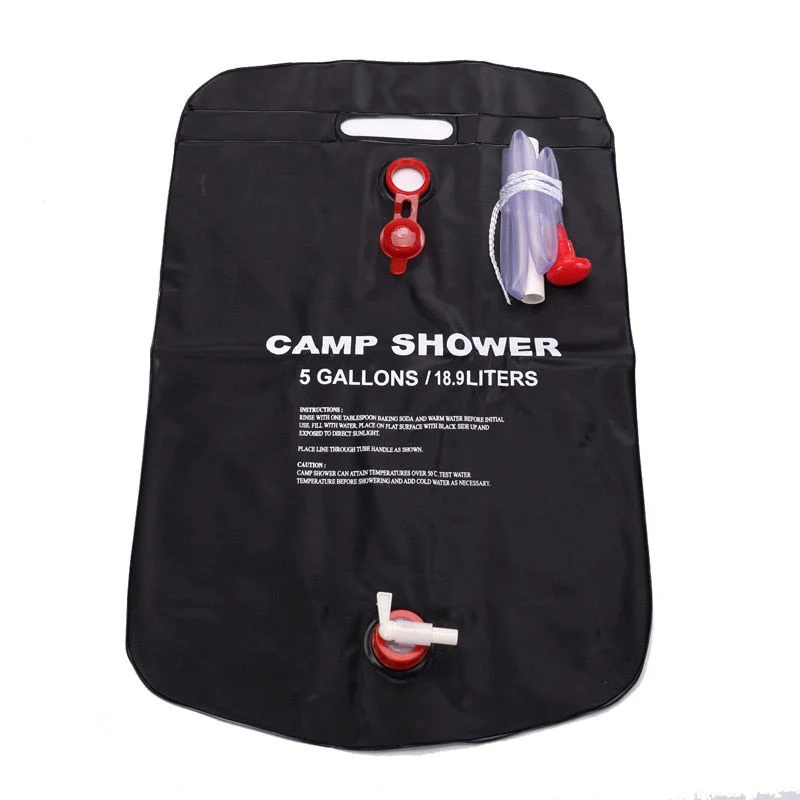 5-Gallon (20L) Portable Camping Shower Bag - Image 3