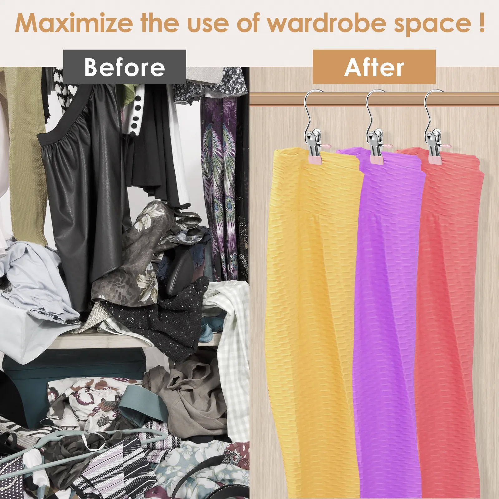 20PCS Hanger Clips - Image 3