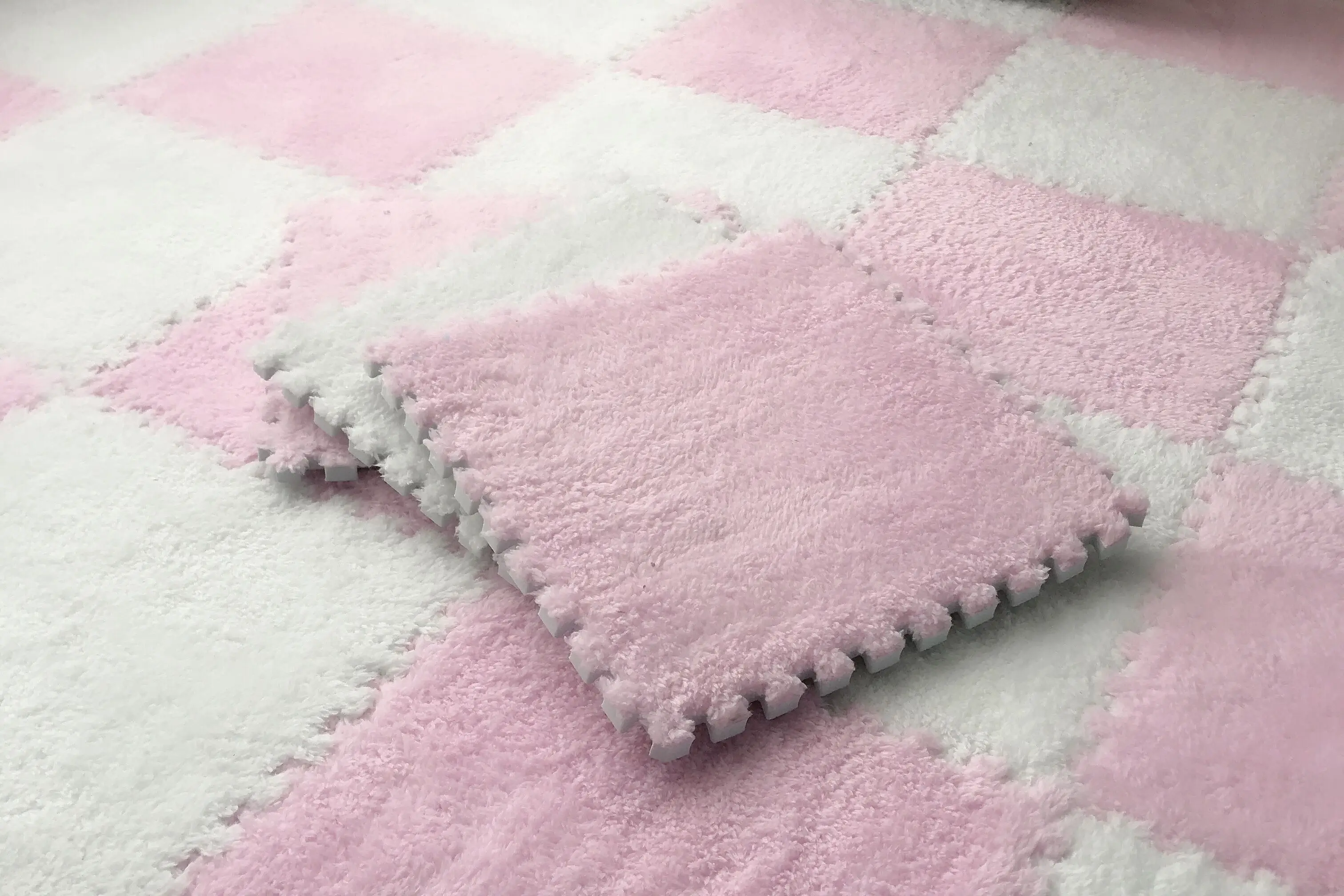20PCS Soft Plush Puzzle Floor Mat - Image 12