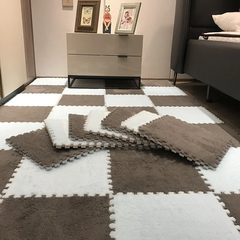 20PCS Soft Plush Puzzle Floor Mat - Image 15