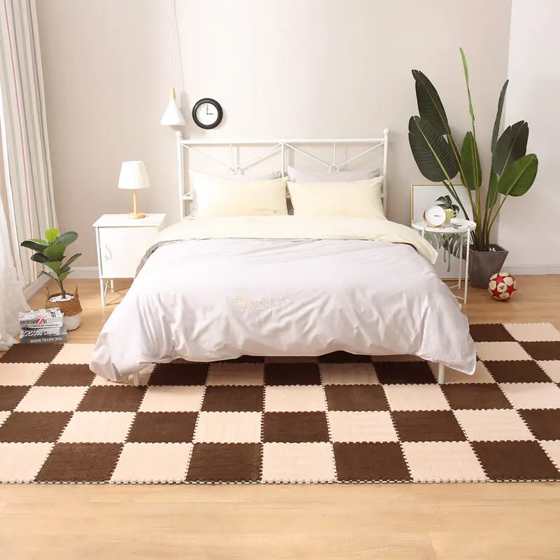 20PCS Soft Plush Puzzle Floor Mat - Image 5