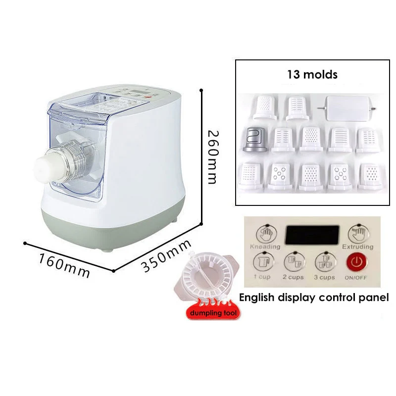 220V/ 110V Electric Noodle Maker Machine - Image 7