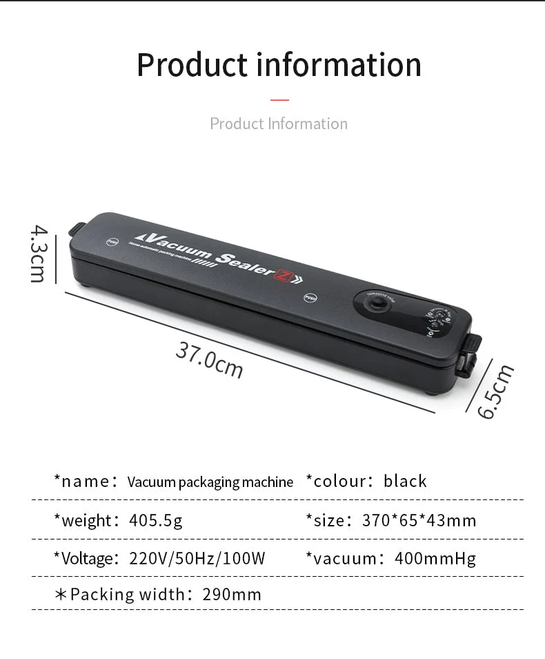 220V/110V Vacuum Sealer - Image 3