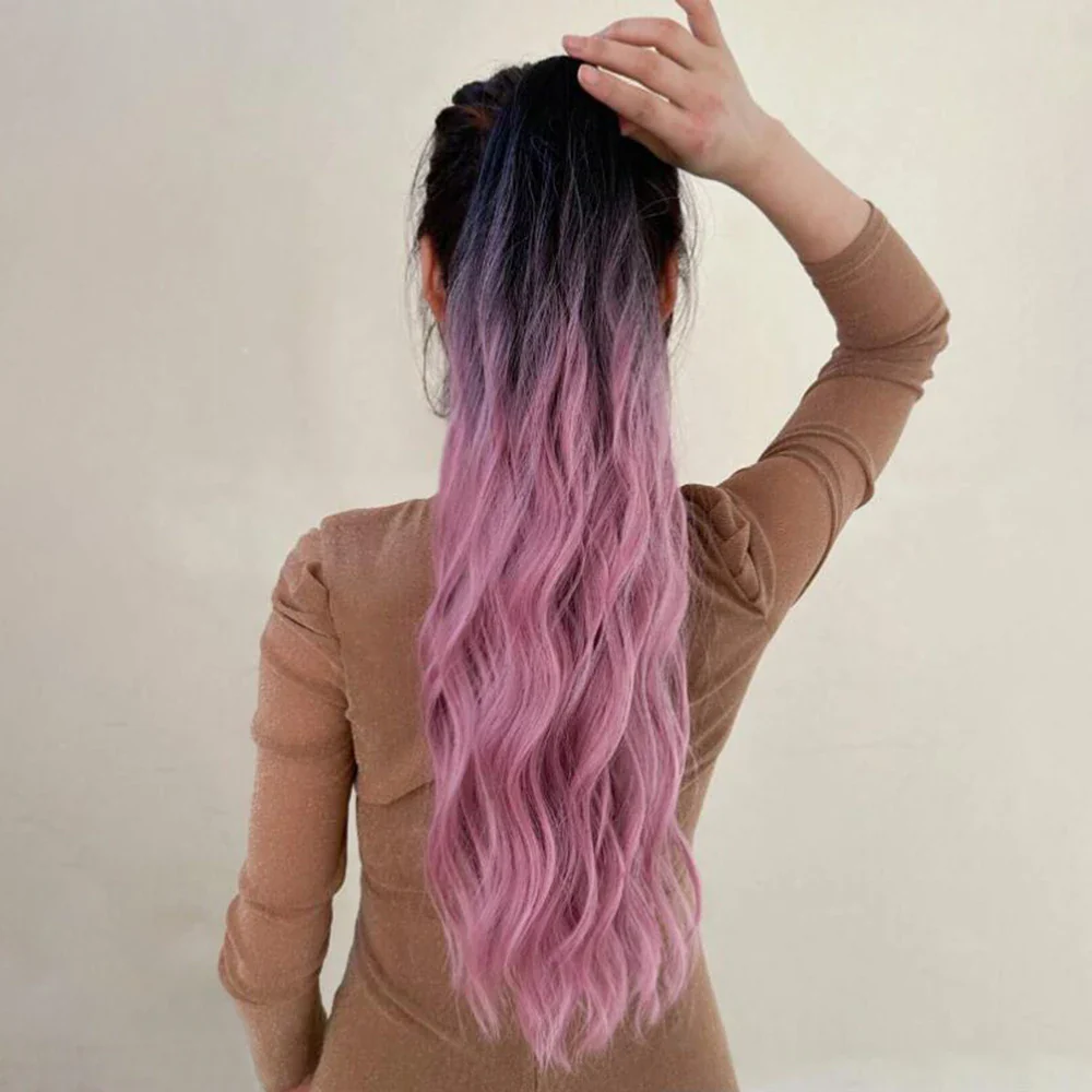 22Inch Long Ombre Pony Tail Clip - Image 11