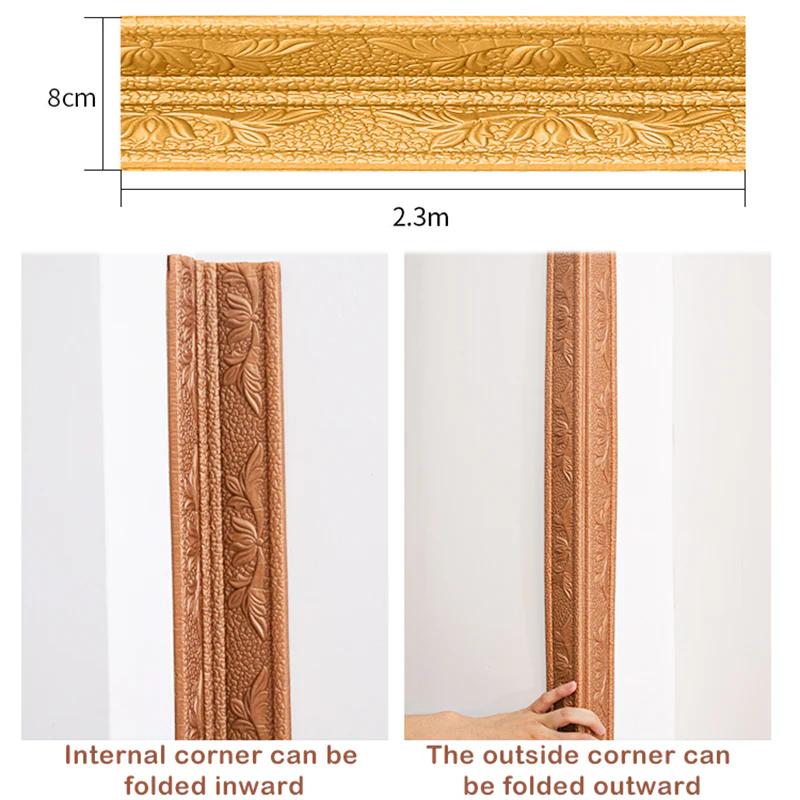 230cm (7 1/2 ft) Edge Corner Wall Sticker - Image 13