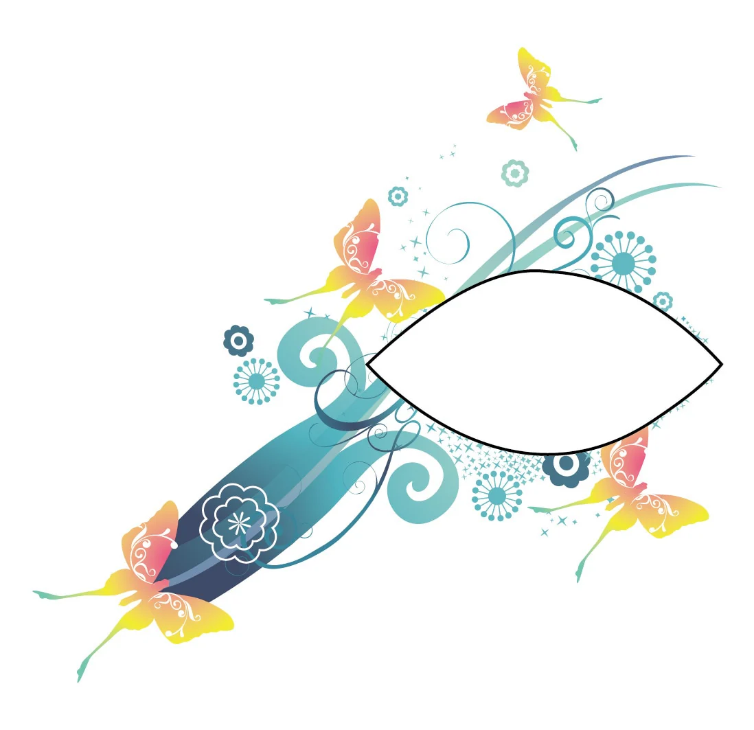 24 Styles Eyeshadow Tattoo Stickers - Image 9