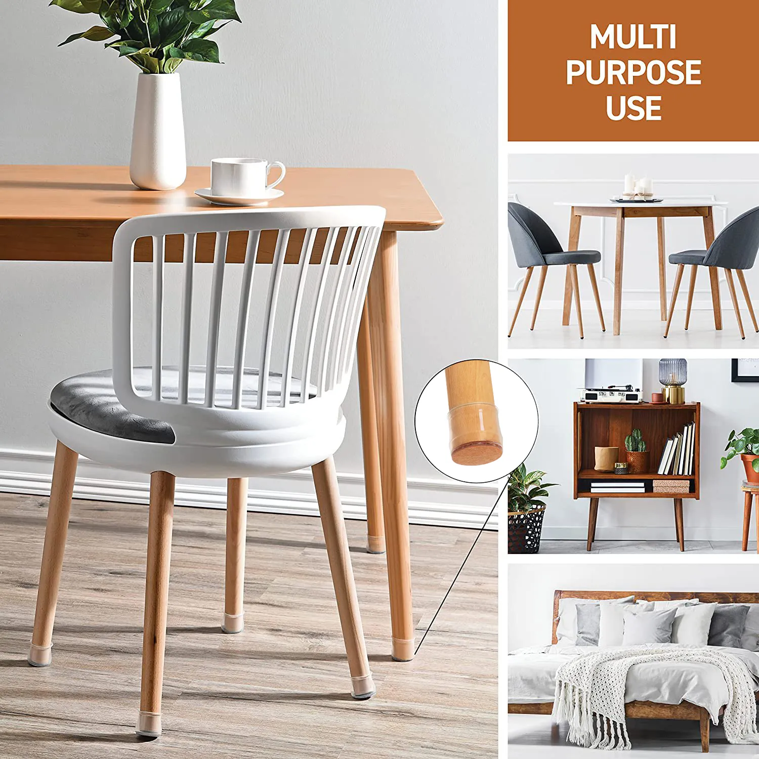 24PCS Chair Table Legs Covers - Image 6