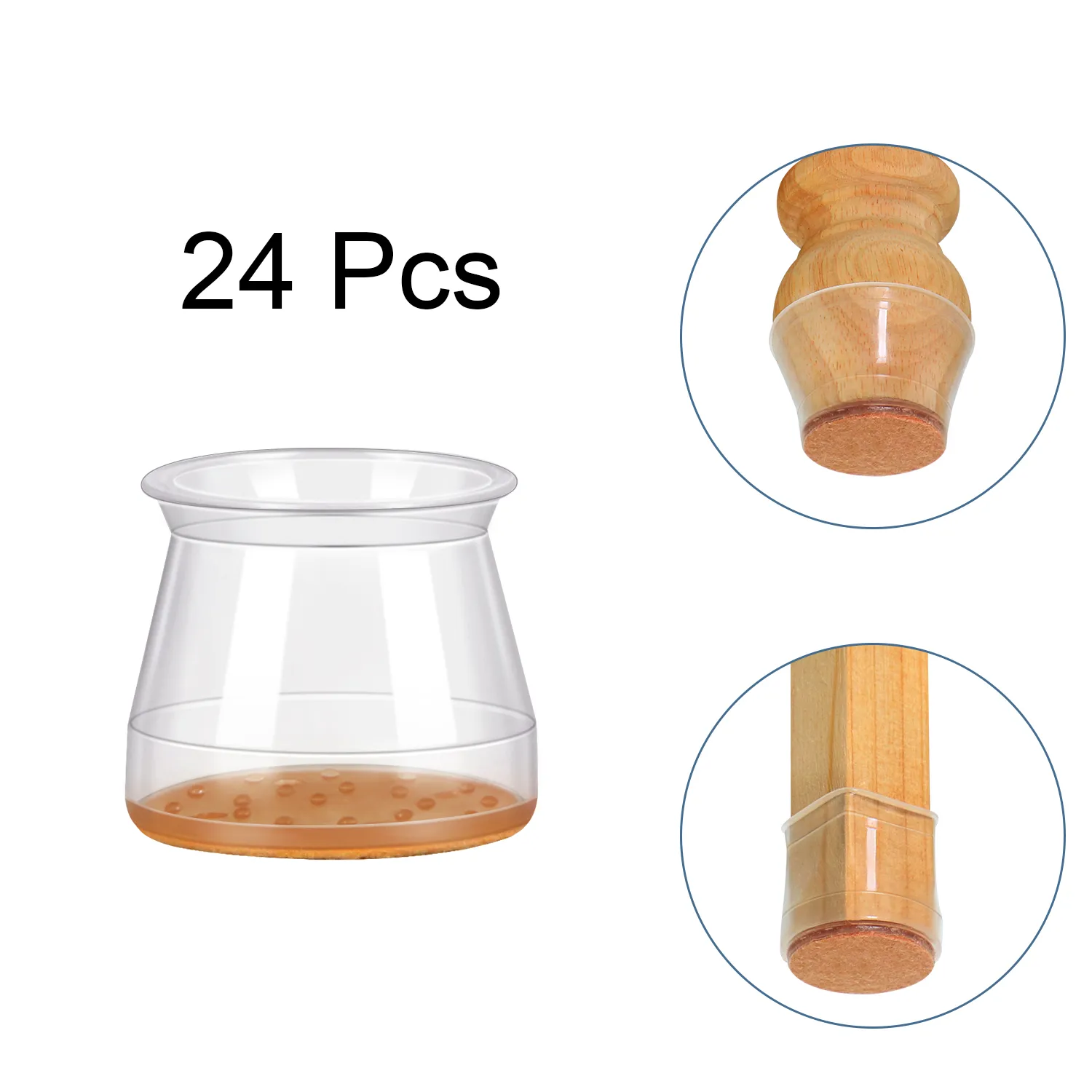 24PCS Chair Table Legs Covers - Image 9