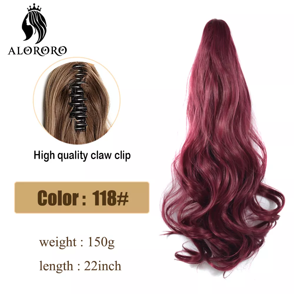 25 Colors 22inch Synthetic Hair Claw - Image 29