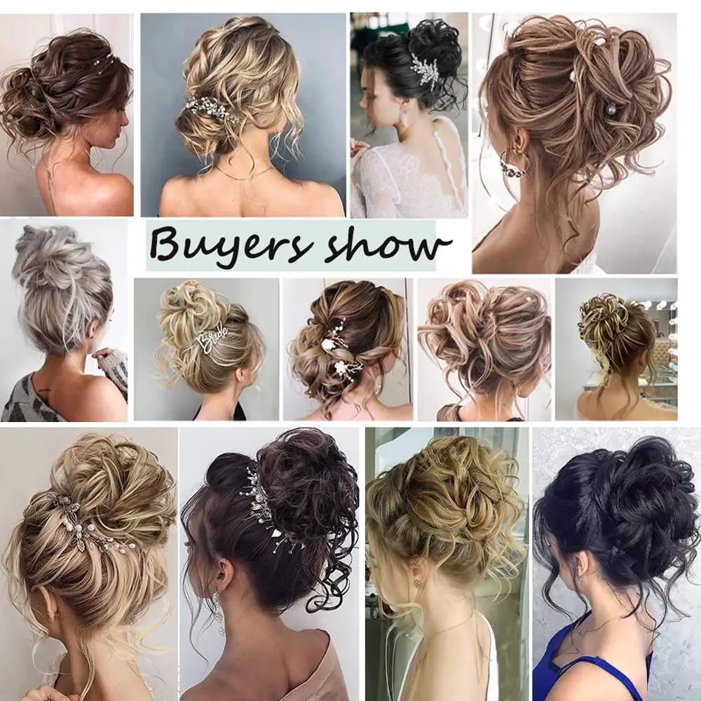 25 Colors Synthetic Curly Hair Claw - Image 2