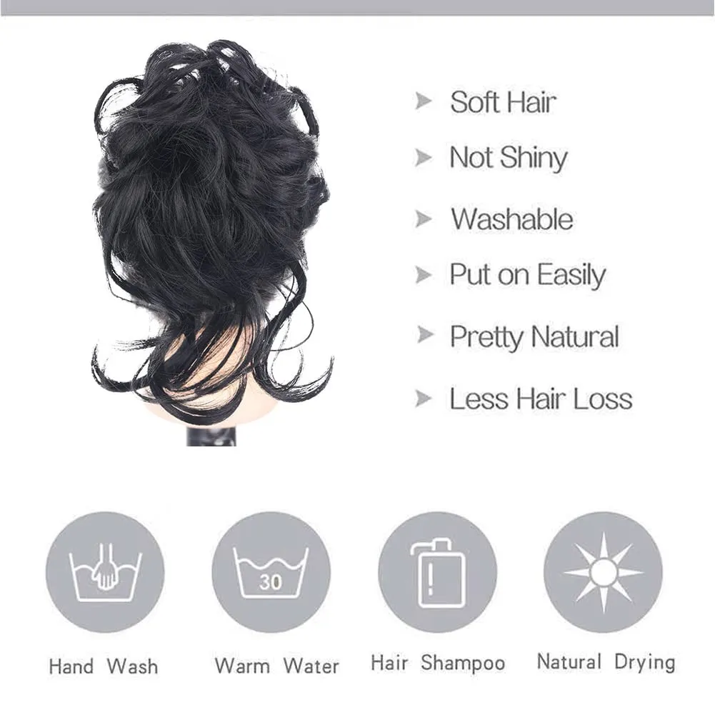 25 Colors Synthetic Curly Hair Claw - Image 4