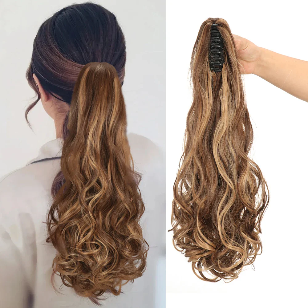 25 Styles 22Inch Long Wavy Claw Clip - Image 11