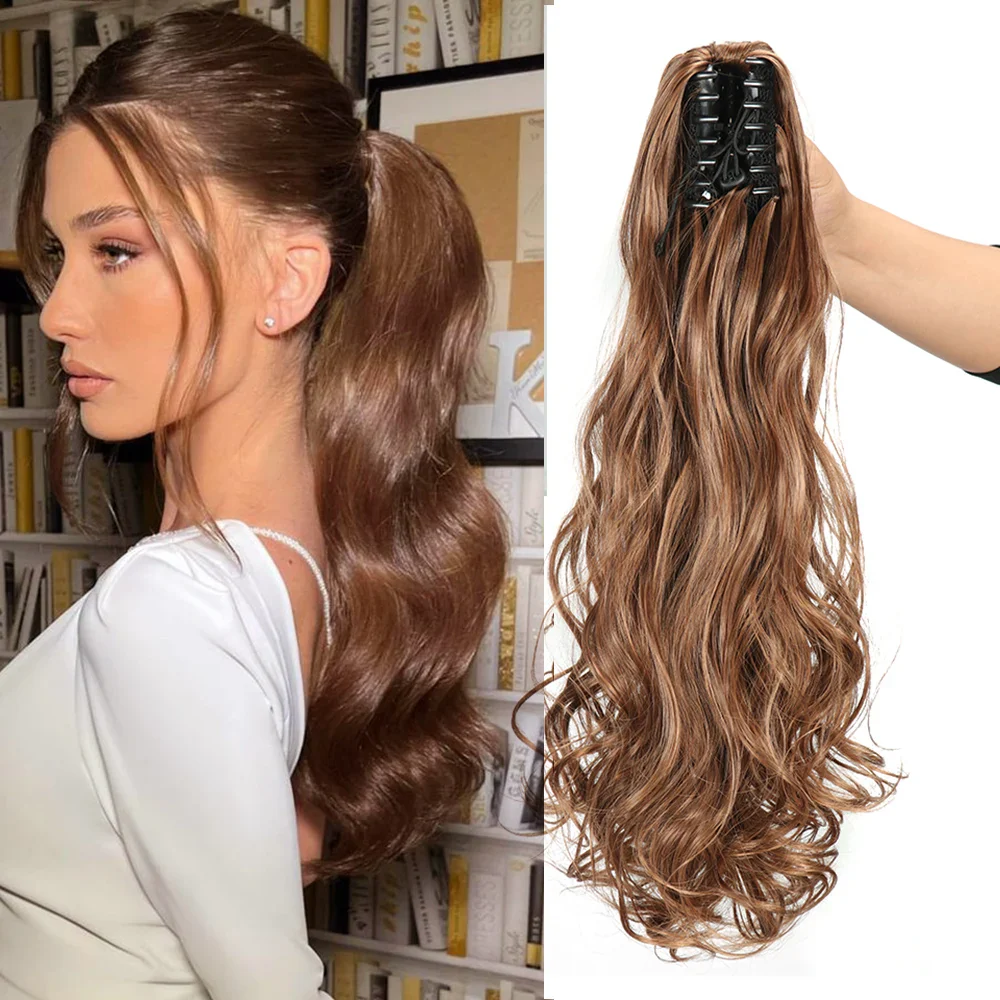 25 Styles 22Inch Long Wavy Claw Clip - Image 14