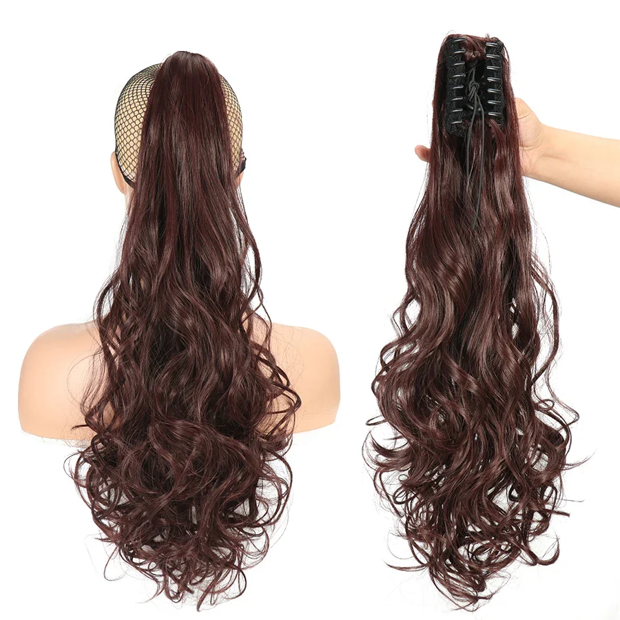 25 Styles 22Inch Long Wavy Claw Clip - Image 17