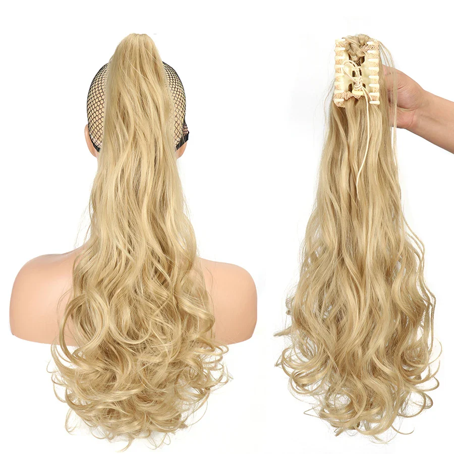 25 Styles 22Inch Long Wavy Claw Clip - Image 25