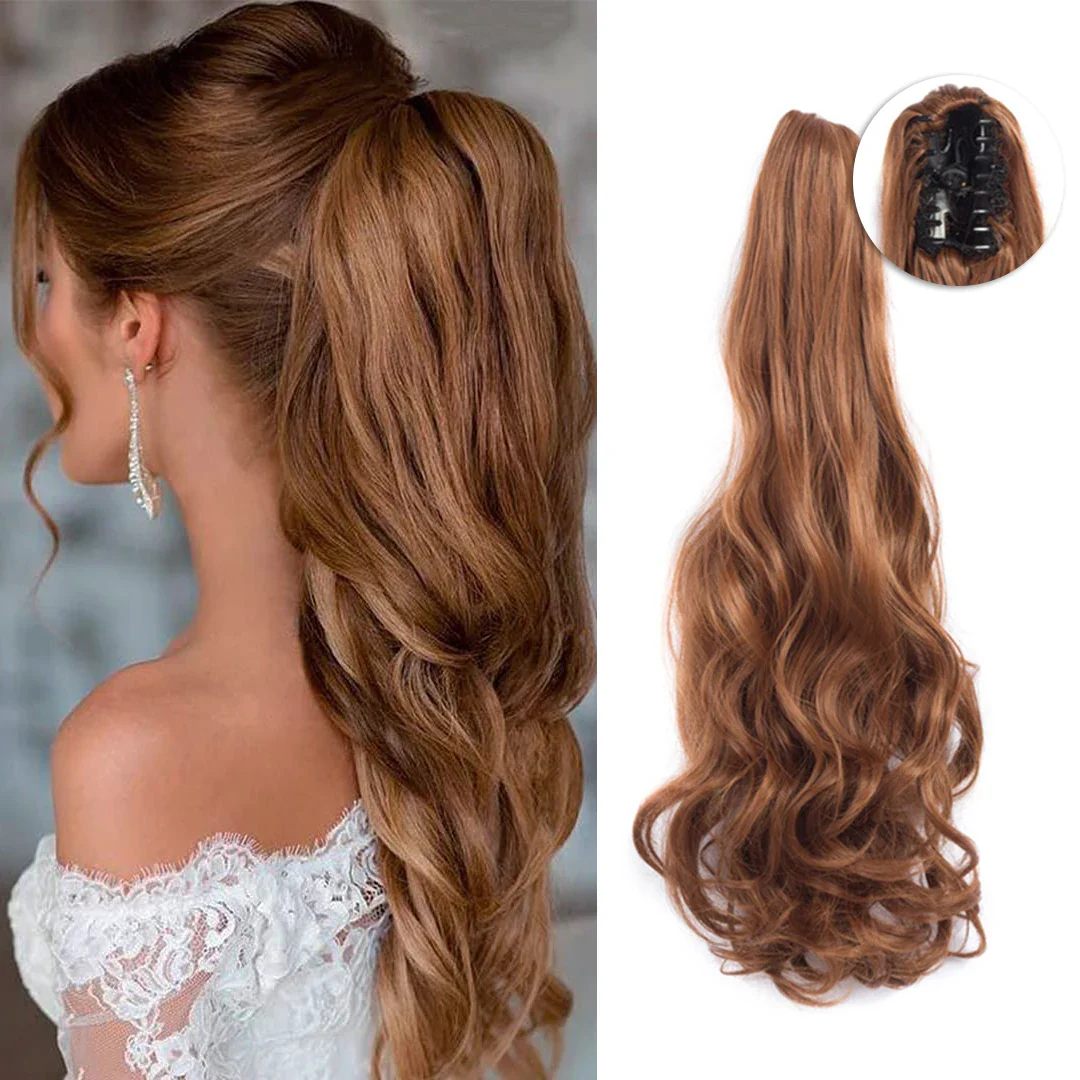 25 Styles 22Inch Long Wavy Claw Clip - Image 27