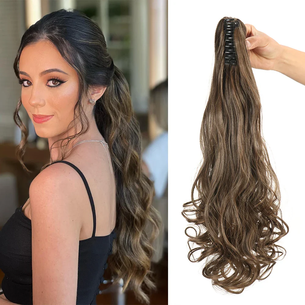 25 Styles 22Inch Long Wavy Claw Clip - Image 8