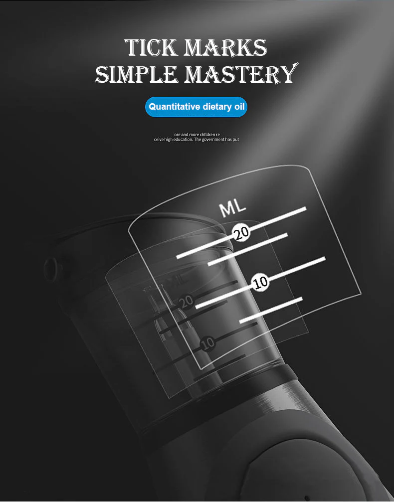 250/500 ML Measuring Oil Bottle - Image 11