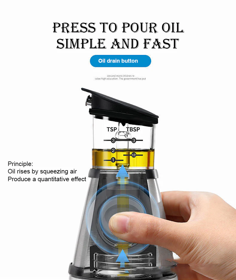 250/500 ML Measuring Oil Bottle - Image 14