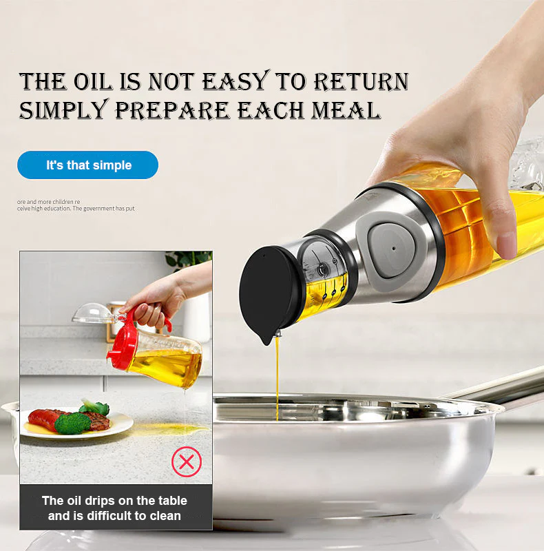 250/500 ML Measuring Oil Bottle - Image 15