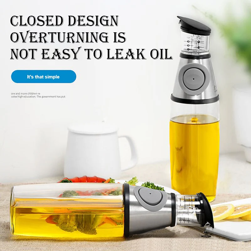250/500 ML Measuring Oil Bottle - Image 3