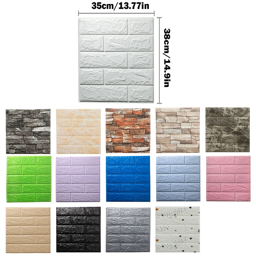 25PCS 3D Wall Stickers - Image 2
