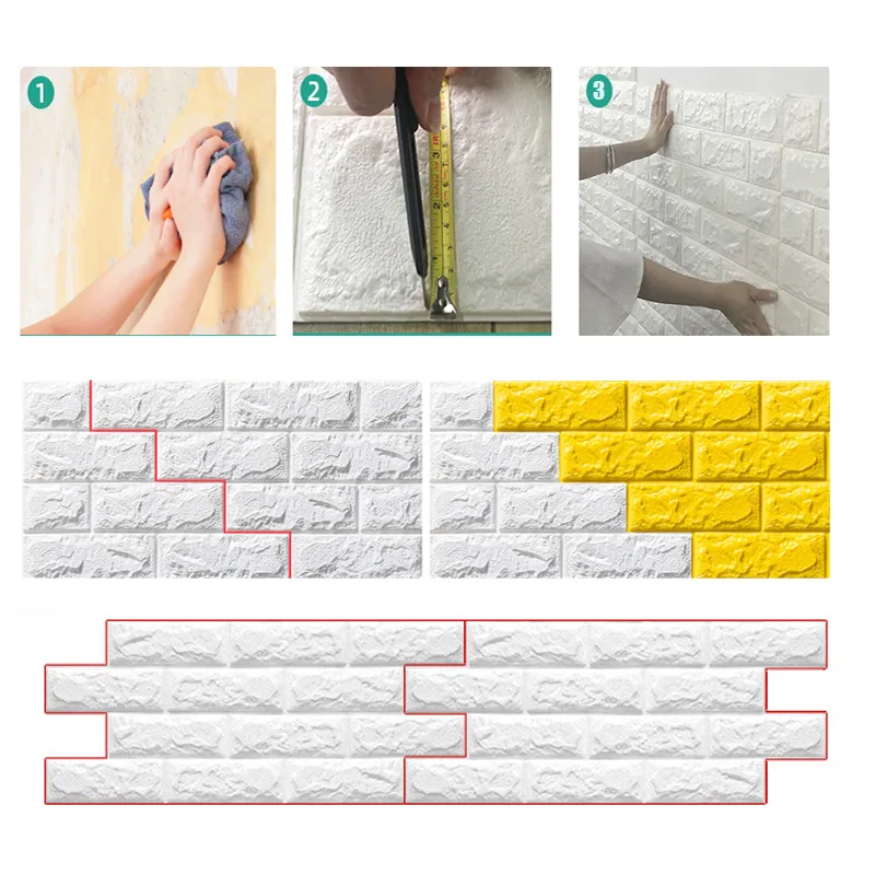 25PCS 3D Wall Stickers - Image 5