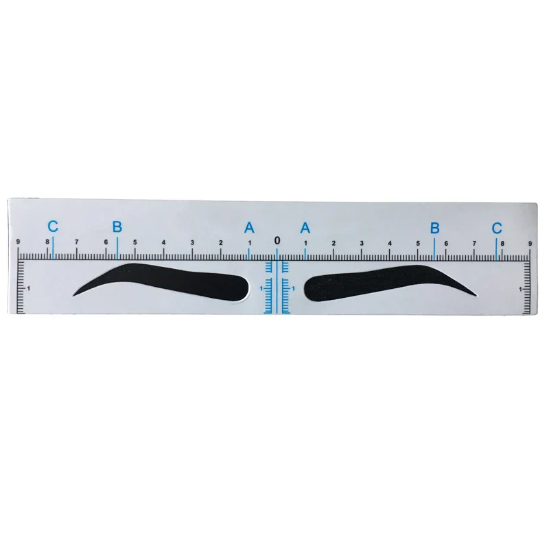 25PCS Disposable Eyebrow Stencil Stickers - Image 7