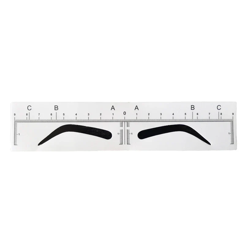 25PCS Disposable Eyebrow Stencil Stickers - Image 8
