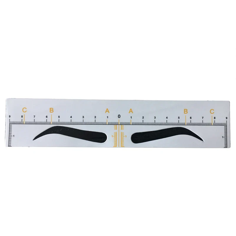 25PCS Disposable Eyebrow Stencil Stickers - Image 9