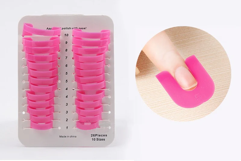 26PCS Reusable Nail Stencils - Image 14