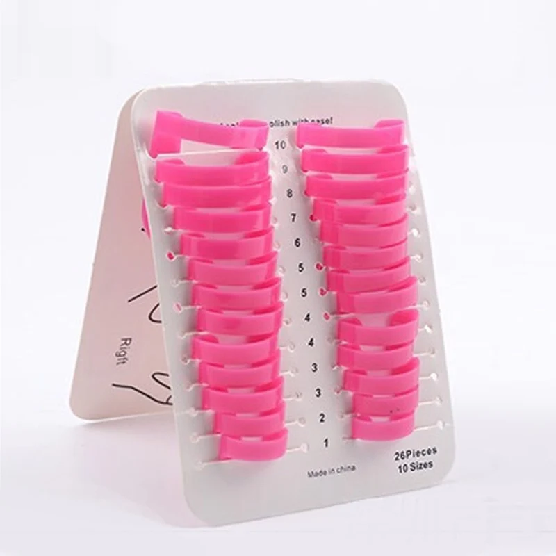 26PCS Reusable Nail Stencils - Image 3