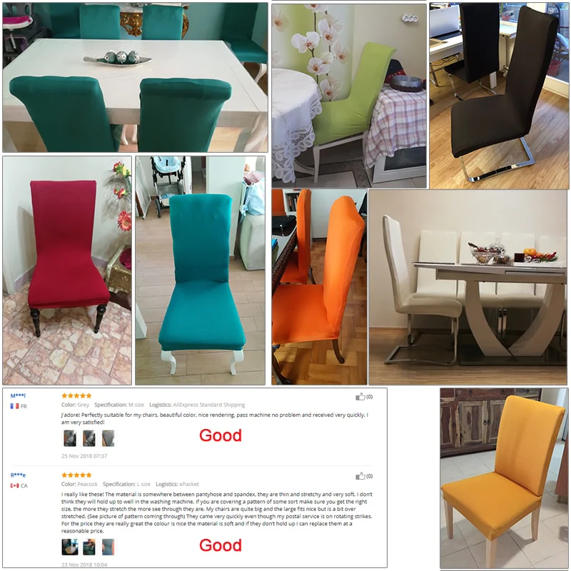 28 Colors Chair Cover - Image 39