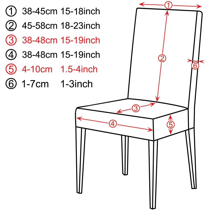 28 Colors Chair Cover - Image 40