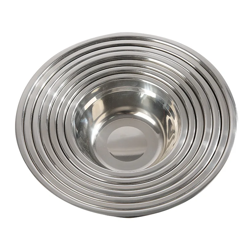 28cm Stainless Steel Bowl - Image 2