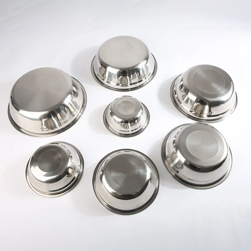28cm Stainless Steel Bowl - Image 5