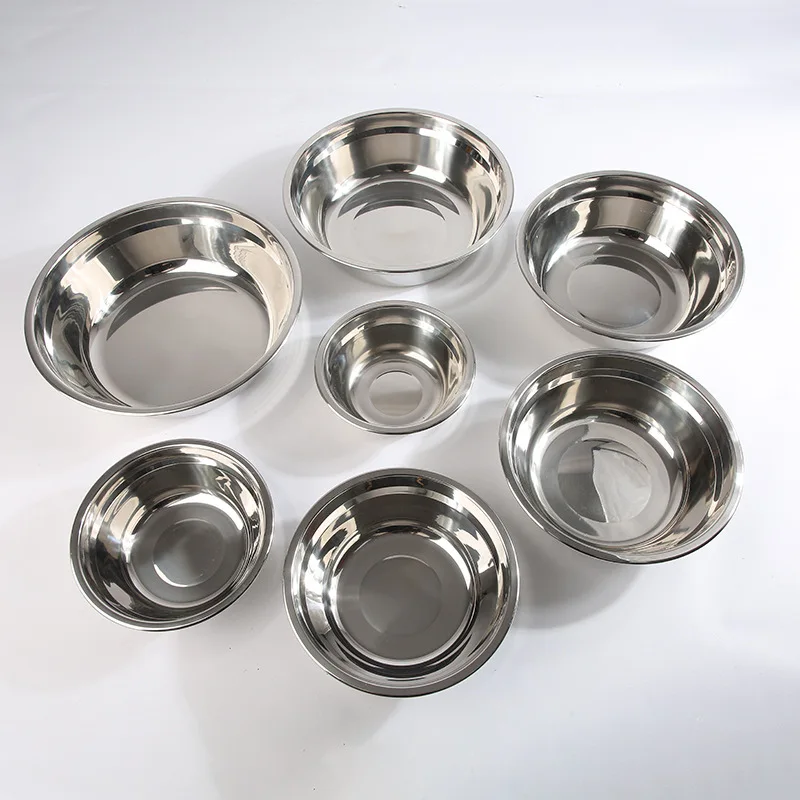 28cm Stainless Steel Bowl - Image 6